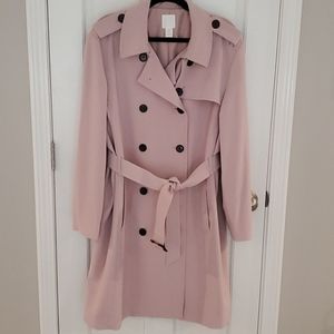Blush Trench Coat